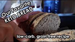 Our favorite Keto Bread Recipe | kid friendly | grain free | low carb | ketogenic |  recipe