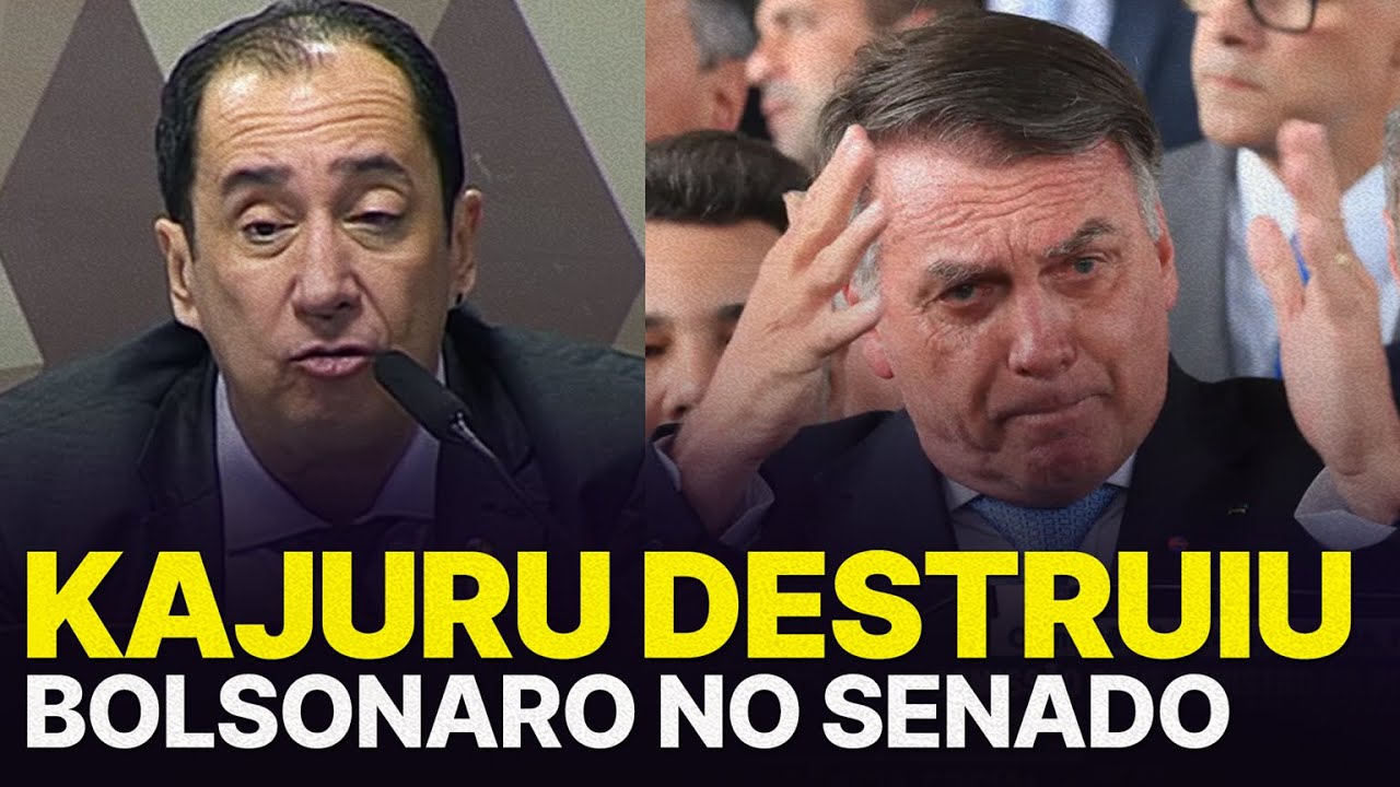 KAJURU EXPLODE E HUMILHA BOLSONARO! ESCULACHOU E PARTIU COM TUDO PRA CIMA!