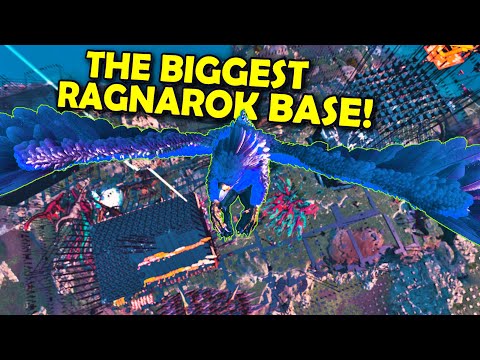 Starting A War With The BIGGEST RAGNAROK TRIBE On The Cluster! ARK Ascended PvP