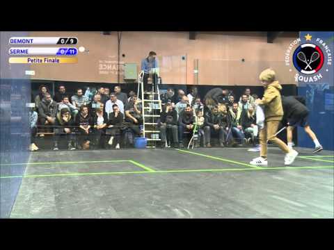 Geoffrey DEMONT v Lucas SERME Male Petite Final   Match 4 day3