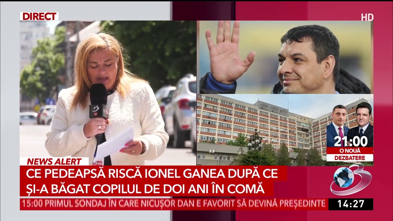 Ionel Ganea riscă pedeapsa cu închisoarea după ce și-a băgat copilul de doi ani în comă