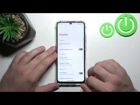 How to Find & Manage Display Settings on OUKITEL C33 - Locate Display Settings
