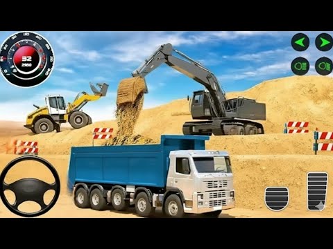 Large City Road Construction Simulator 🚧 - Android Gameplay 2026#beetv 