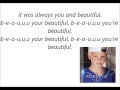 Carson Lueders - Beautiful (lyrics) 