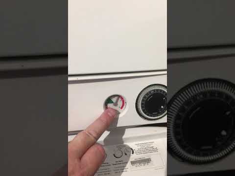 Baxi Main Boiler Eco 25 user settings dials and switches, what the different dials and settings do.