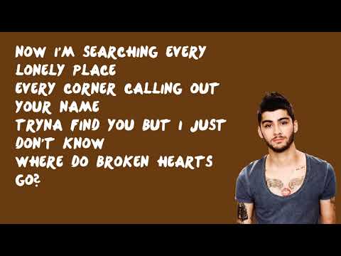 Where Do Broken Hearts Go - One Direction (Lyrics)
