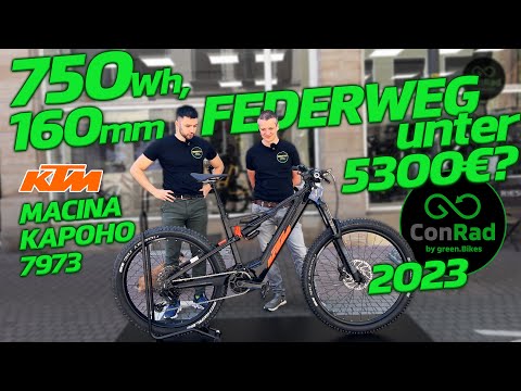 Removable battery, 160mm travel, and much more: the KTM Macina Kapoho 7973 in the test