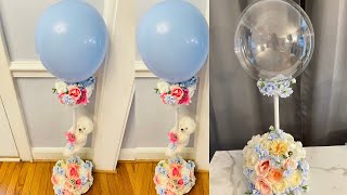 Balloons Table centerpieces /very easy