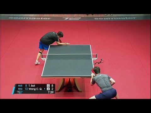 Timo Boll vs Wang Chuqin (2017 T2APAC)