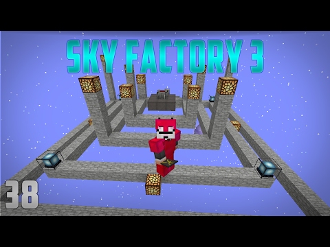 Sky Factory 3 EP38 Refinied Stoarge Network Transmitter + Blood Magic Startup