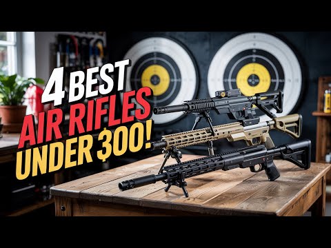 Top 4 Best Air Rifles Under $300 In 2026!🔥