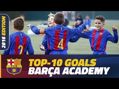 Barça Academy – The Top 10 goals made in La Masia in to 2016