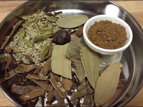 Home made garam masala powder recipe