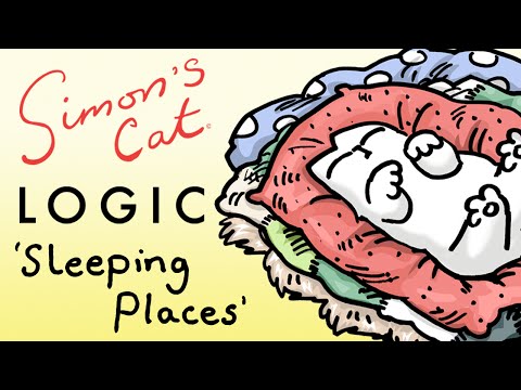 Why Do Cats Sleep in Unusual Places?! - Simon's Cat | LOGIC #5