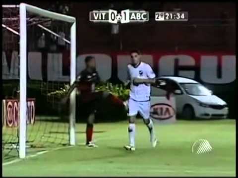 Vitória 3 x 2 ABC. Jogo válido pela 2ª fase da Copa do Brasil 2012