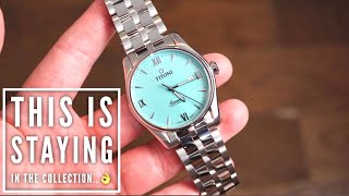 TITONI Airmaster Glacier Turquoise Dial Watch Review - STUNNING!
