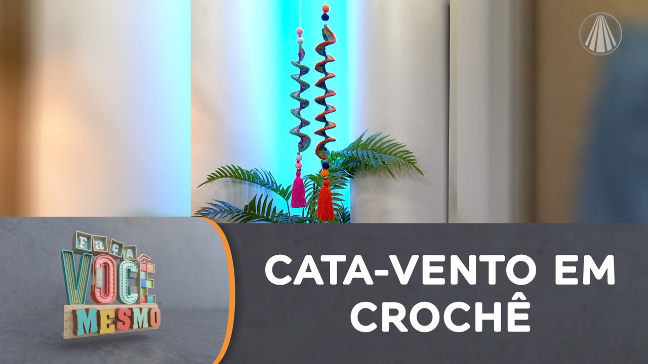 Fácil de fazer: cata-vento espiral em CROCHÊ