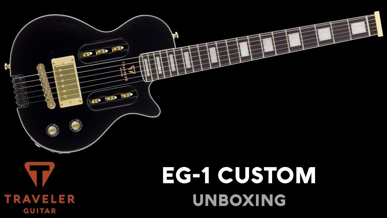 Traveler Guitar EG-1 Custom - Gloss Black