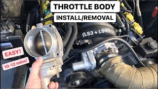 Throttle Body Replacement on 5th Gen Camaro SS (2010-2015)!!!