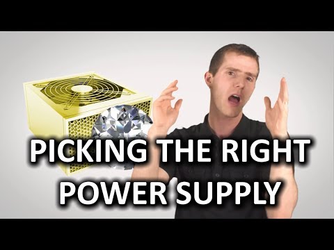 Choosing the right pc power supply psu as fast as possible