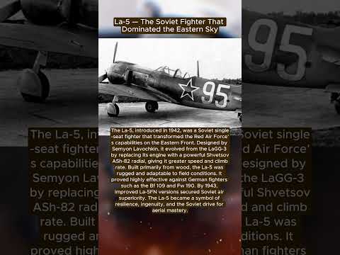 La-5 — The Soviet Fighter That Dominated the Eastern Sky