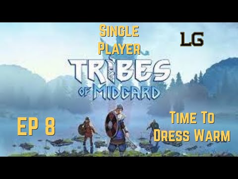 Let's Play Tribes Of Midgard Single Player Ep 8 - Bundling Up Against The Cold