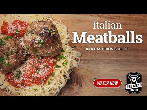 EASY Sear and Baked Meatballs Recipe - How To Make Meatballs!