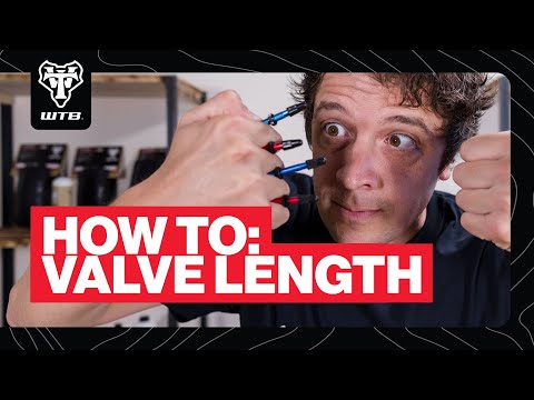 What length valve do I need? #mtb #gravelbike #tubeless #tubelessvalve