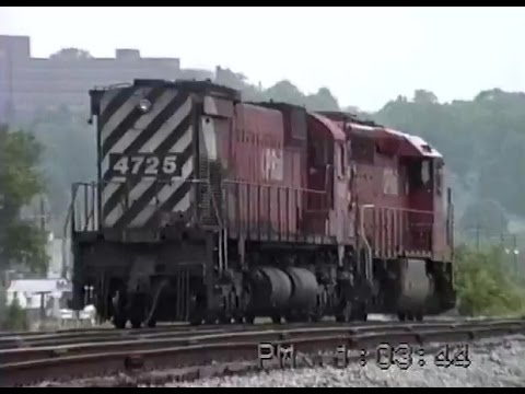 CP MLW at BD Interlocking.  June 07, 1992.