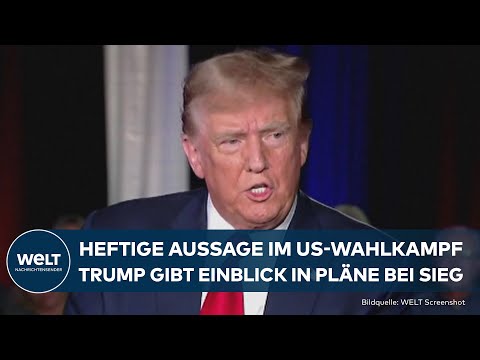 USA: Donald Trump als Diktator? Ex-US-Präsident gibt Einblick in seine Pläne bei Sieg über Joe Biden
