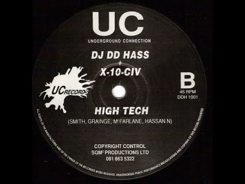 DJ D.D Hass + X 10 CIV - High Tech (1991)