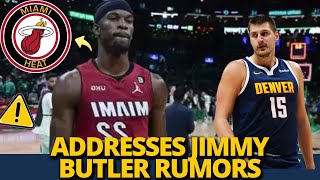SEE THIS! UPDATES ON JIMMYS RUMORED INJURIES! MIAMI HEAT NEWS