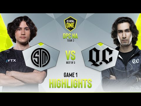 Game 1: TSM FTX vs Quincy Crew | DPC SEA 2022 Tour 3: Division I