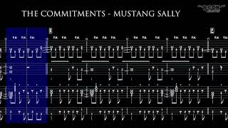 THE COMMITMENTS - Mustang Sally [GUITAR &amp; BASS TABS]