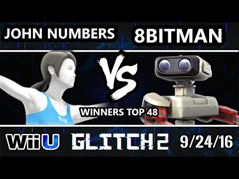 Glitch 2 Smash 4 - John Numbers (WFT, Corrin) Vs. 8BitMan (ROB) SSB4 Winners Top 48 - Smash Wii U