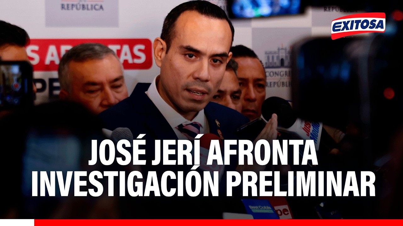 🔴🔵 José Jerí sería investigado con límites aun así lo destituyan: "Porque todavía es congresista"