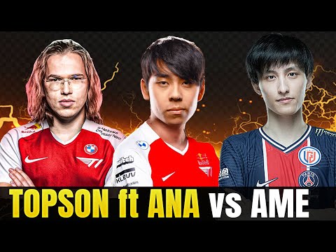 TOPSON ft ANA vs AME - What a Crazy game in SEA