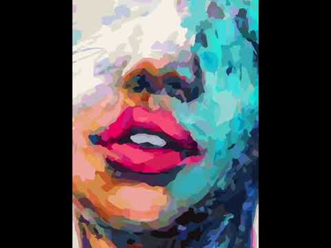 Oil Painting Color By Number Video