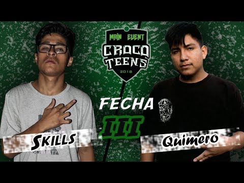 SKILLS vs QUIMERO - 8vos - Fecha 3 ( Torneo 2018 ) - Crocoteens
