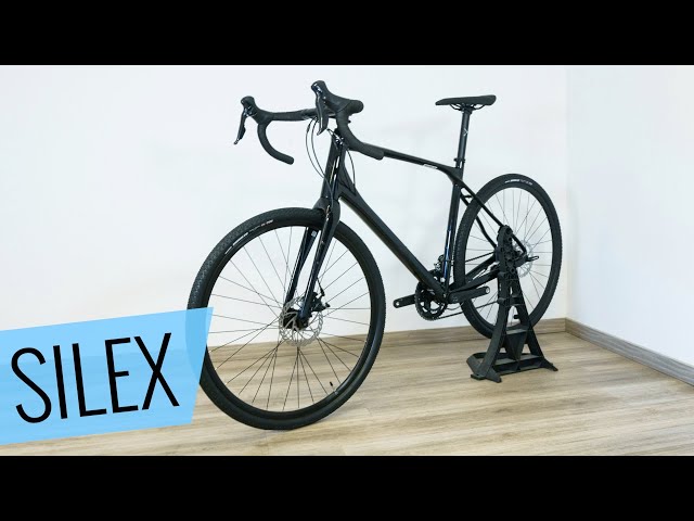 Видео о Велосипед Merida Silex 200 Glossy Black (Matt Black)