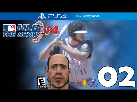 MLB 14 The Show (PS4) #02 - Booker Swing Stick Now?