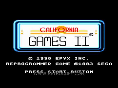 California Games II (Sega Master System) - RetroCopy Intro