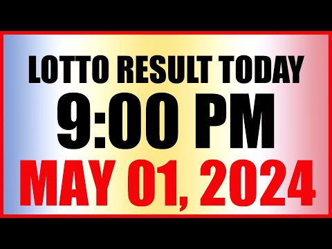 Lotto Result Today 9pm Draw May 1, 2024 Swertres Ez2 Pcso