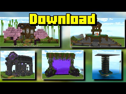 Ultimate Survival World Download in Minecraft PE 1.20 🤯