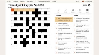[082] How to solve a cryptic crossword puzzle
