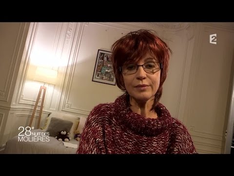 "Carole 34" alias Zabou Breitman #Molieres2016