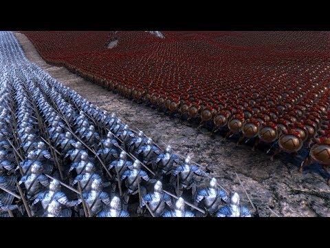 20000 GONDOR SOLDIERS vs 10000 SPARTANS - Ultimate Epic Battle Simulator