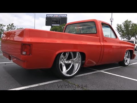 Veltboy314 - Ferrari Red Shortbed Chevy On Staggered Raceline Wheels