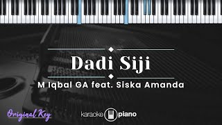 Download lagu Dadi Siji - M Iqbal GA feat. Siska Amanda (KARAOKE PIANO - ORIGINAL KEY) mp3