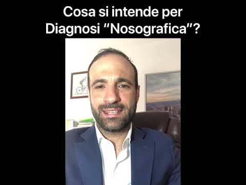 Cosa si intende per diagnosi Nosografica